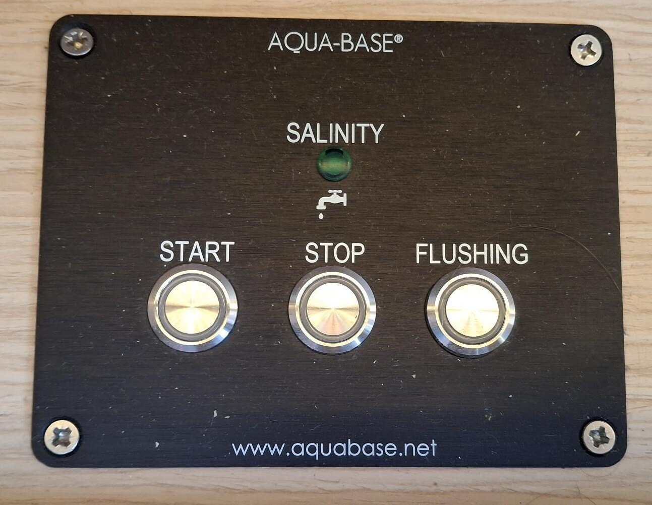 44.3 Dufour Emsland water maker panel saloon