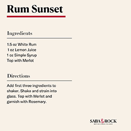 Rum Sunset